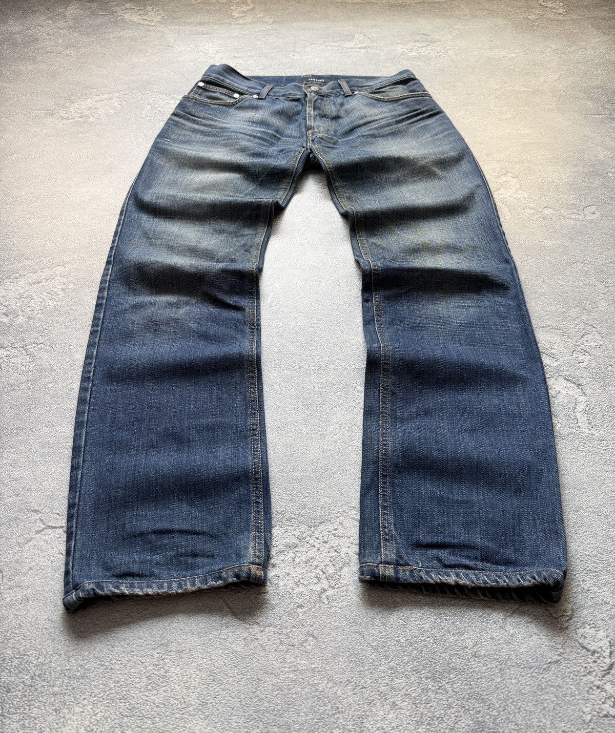 Versace 90s Vintage Versace Jeans Pants Size US 34 / EU 50 - 2 Thumbnail