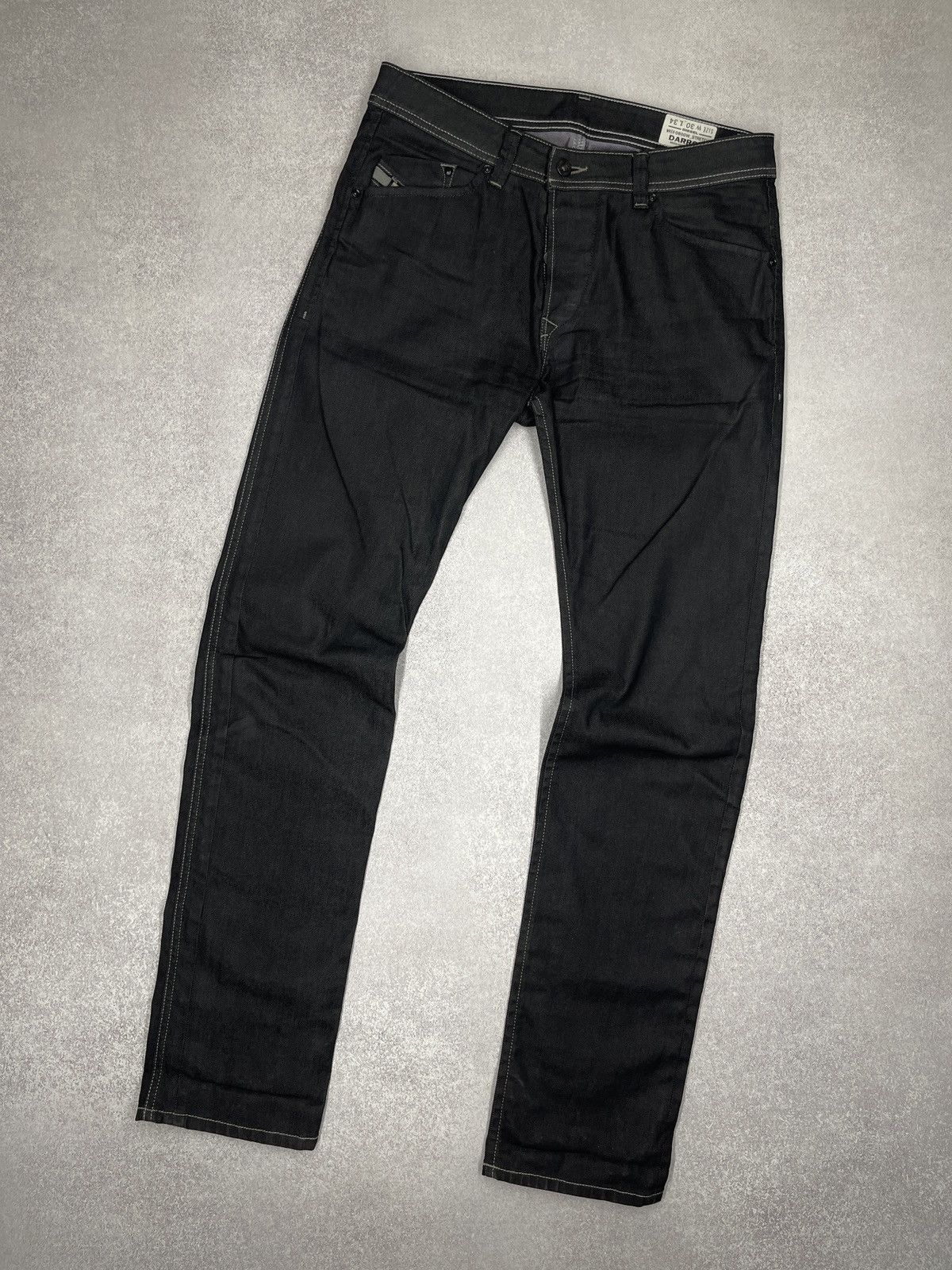 Diesel Mens Diesel Darron Denim Jeans Black Y2K 30x34 Size US 30 / EU 46 - 5 Thumbnail