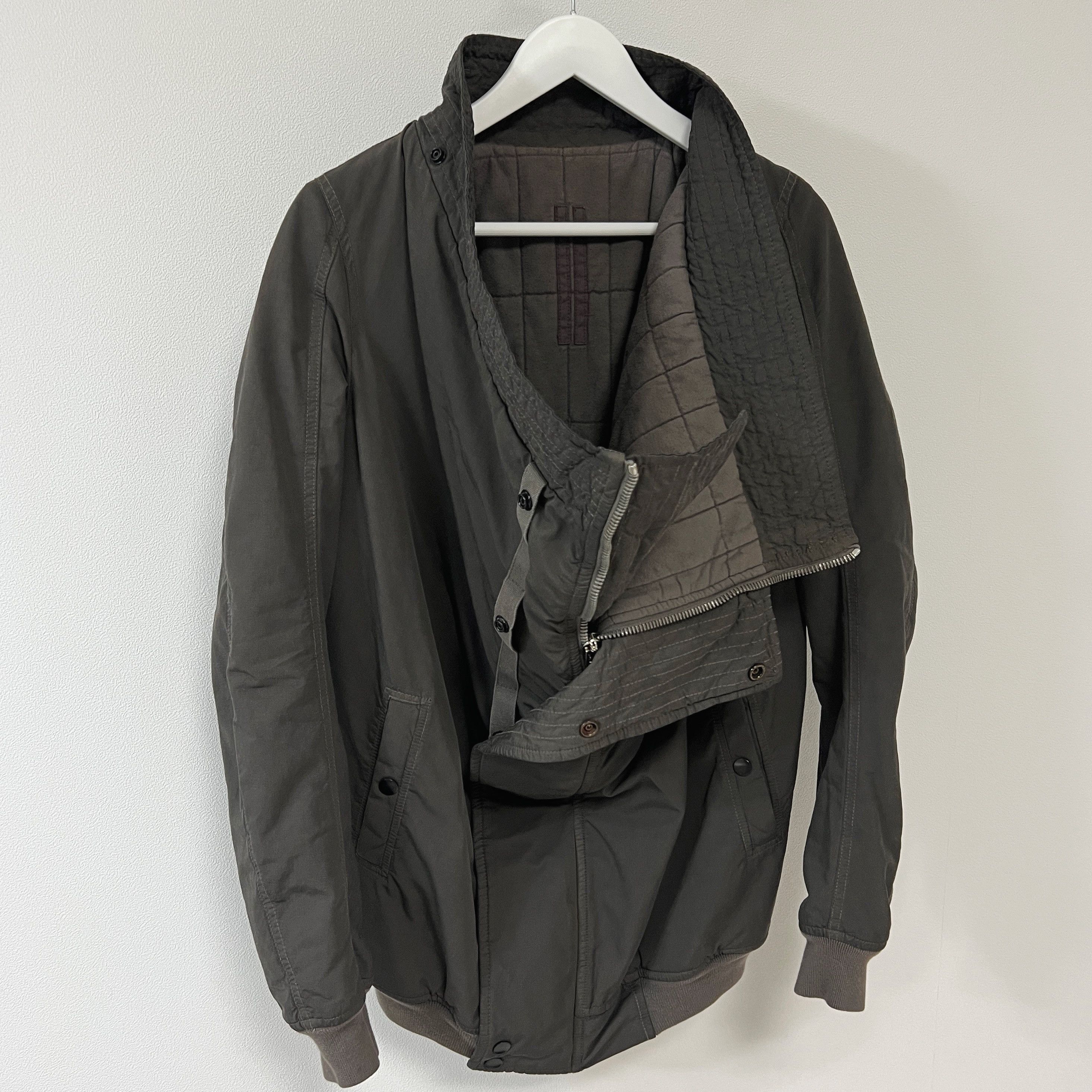 Rick Owens Rick Owens 14FW DRKSHDW Exploder Parka Zip Up Bomber Jacket Size US M / EU 48-50 / 2 - 1 Thumbnail