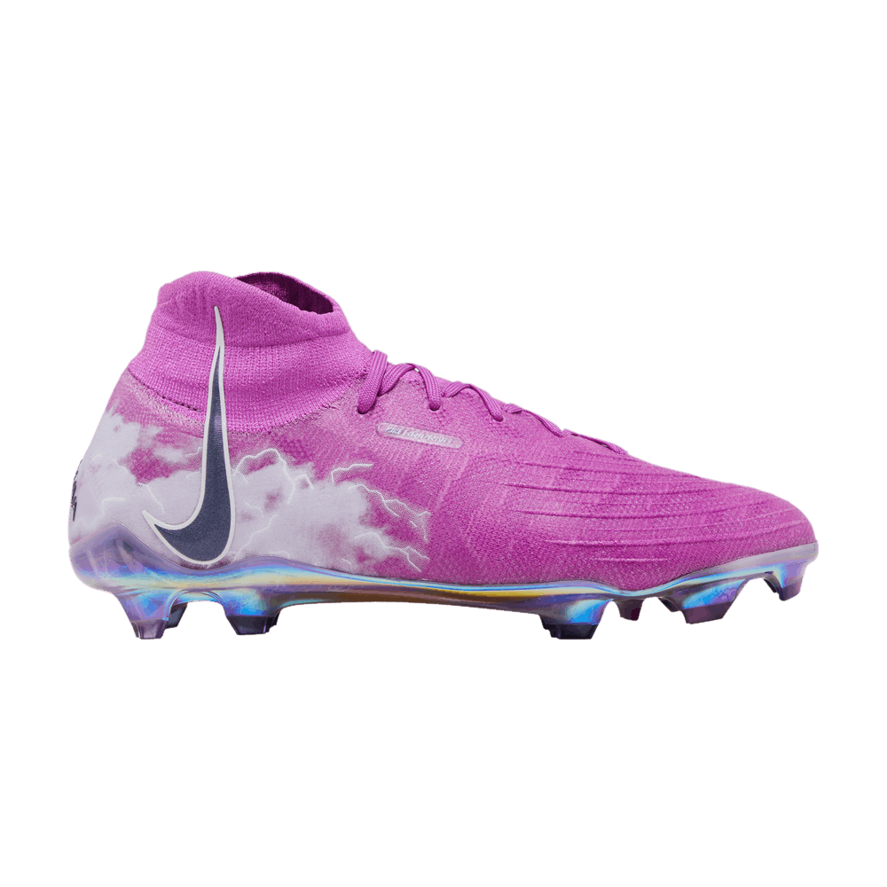 image of Nike Wmns Phantom Luna Elite Se Fg Thunder Pack Shoes in Purple, Women's (Size 7.5)
