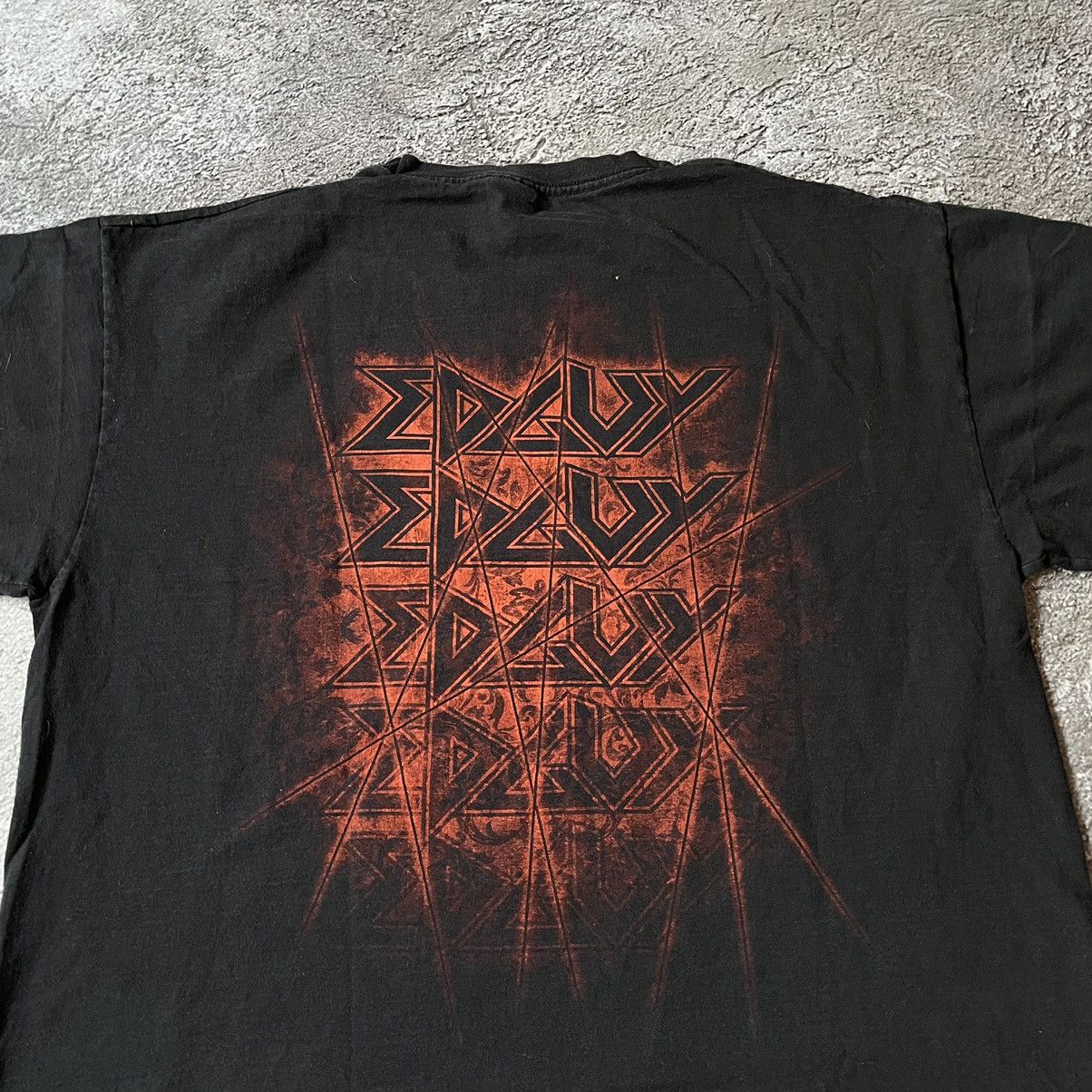 Vintage Vintage 2000s Edguy Band Tee Graphic Horror Punk Grunge L Size US L / EU 52-54 / 3 - 7 Thumbnail