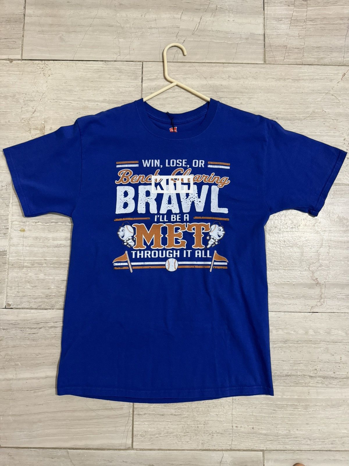 Kith × Vintage Kith Vintage Mets T-shirt RARE 1/1 box logo | Grailed 