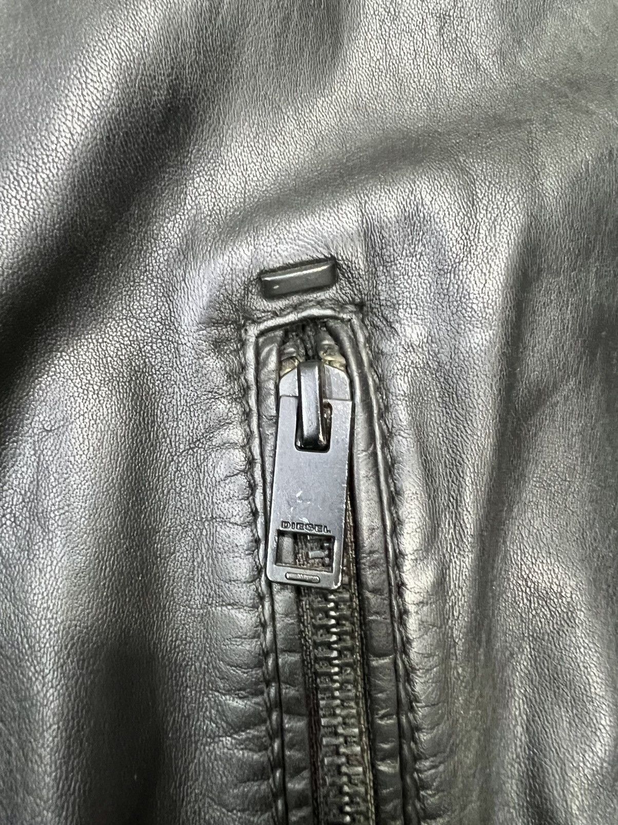 Diesel Diesel leather jacket size L Size US L / EU 52-54 / 3 - 7 Thumbnail