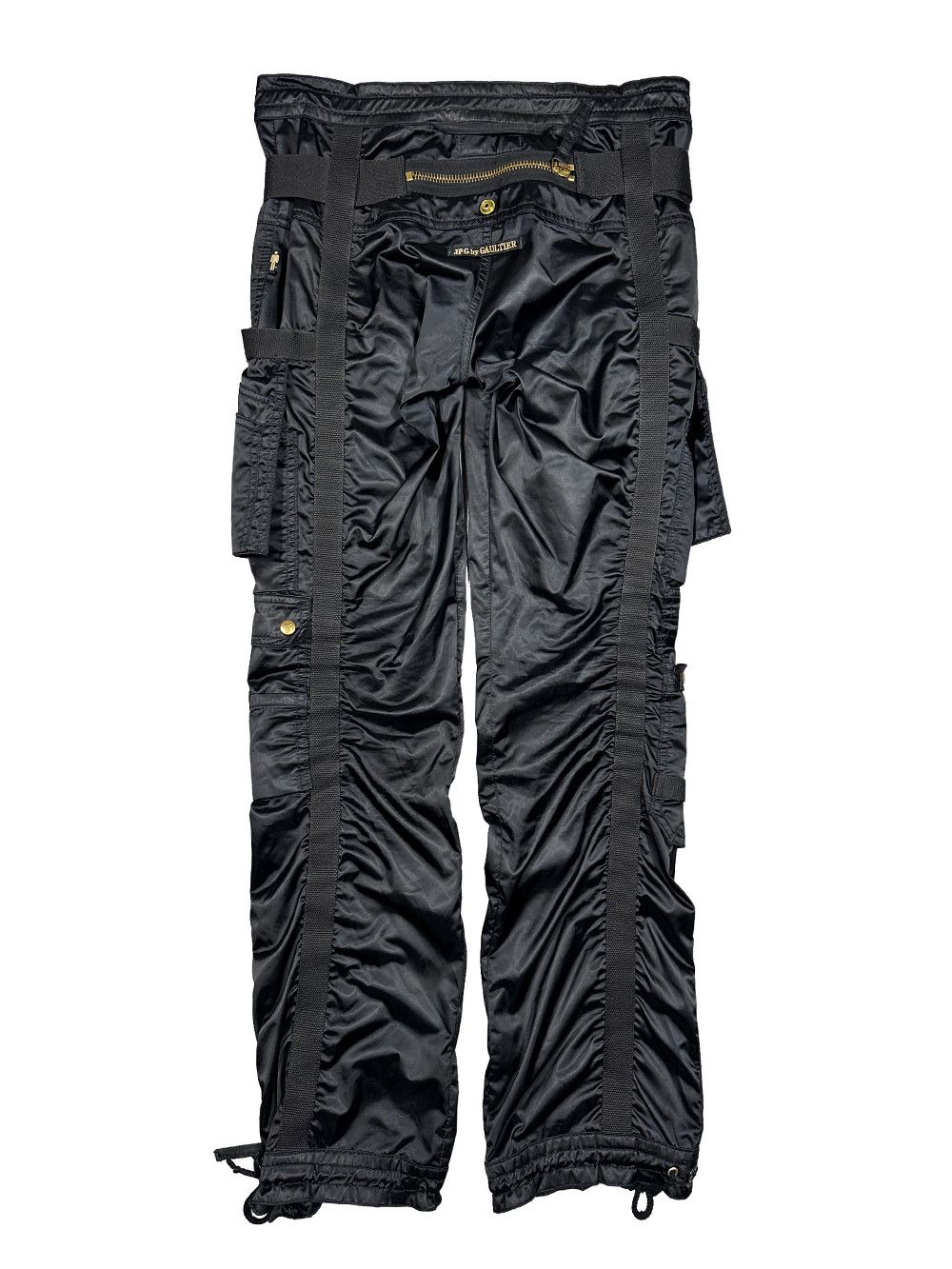 Jean Paul Gaultier Jean Paul Gaultier AW03 Bondage Cargo Pants Size 28" / US 6 / IT 42 - 2 Thumbnail