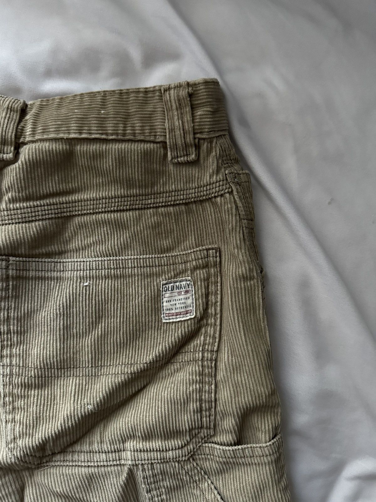 Old Navy × Vintage Old Navy Corduroy Painters Pants Size 28" / US 6 / IT 42 - 6 Thumbnail