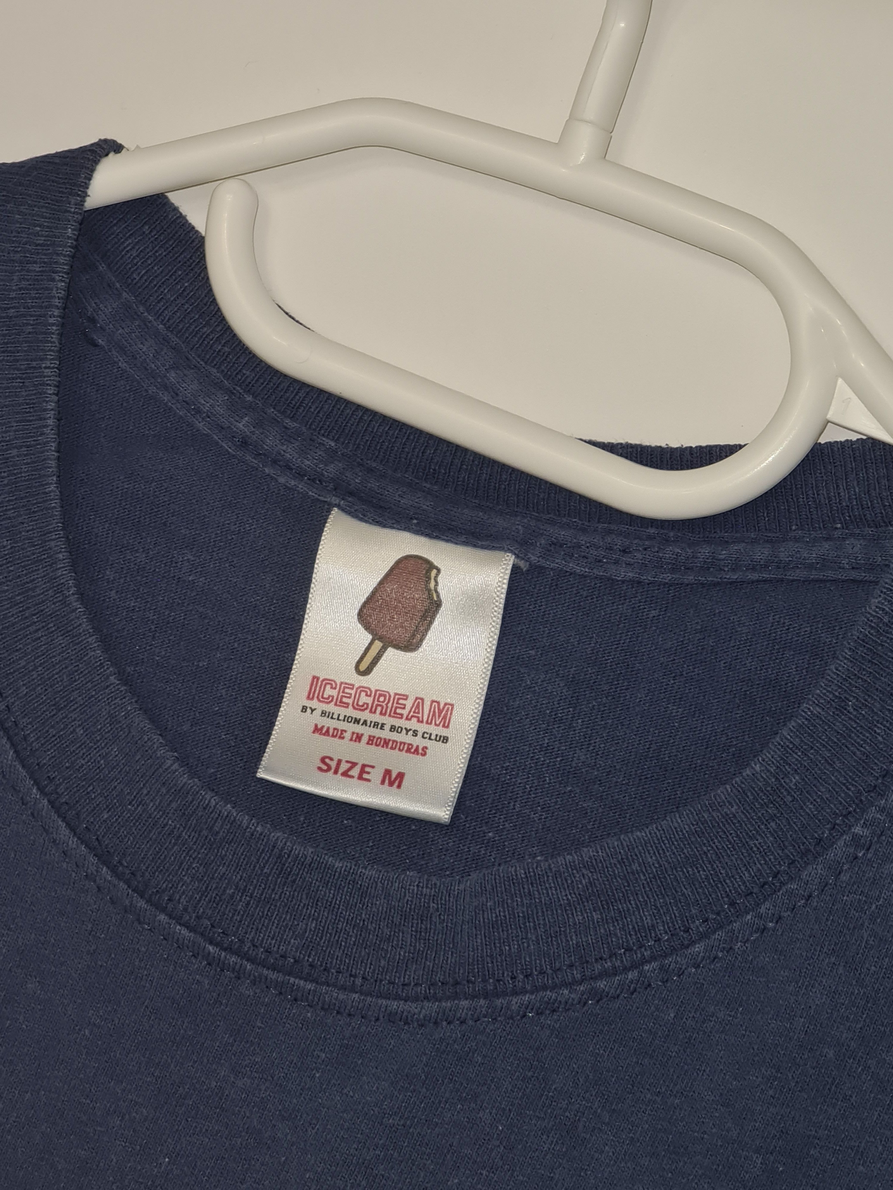 Billionaire Boys Club Vintage Billionaire Boys Club Icecream Washed Blue Tshirt Size US S / EU 44-46 / 1 - 7 Thumbnail
