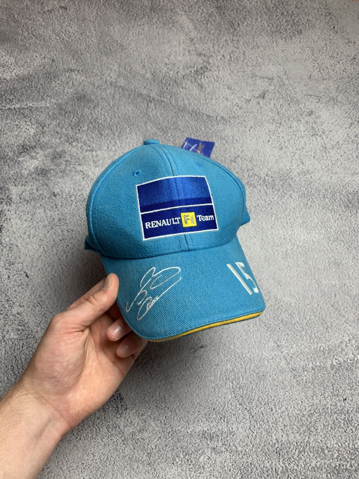 Formula 1 Renault F1 2002 Cap Jenson Button 15 Y2K Size ONE SIZE - 1 Thumbnail