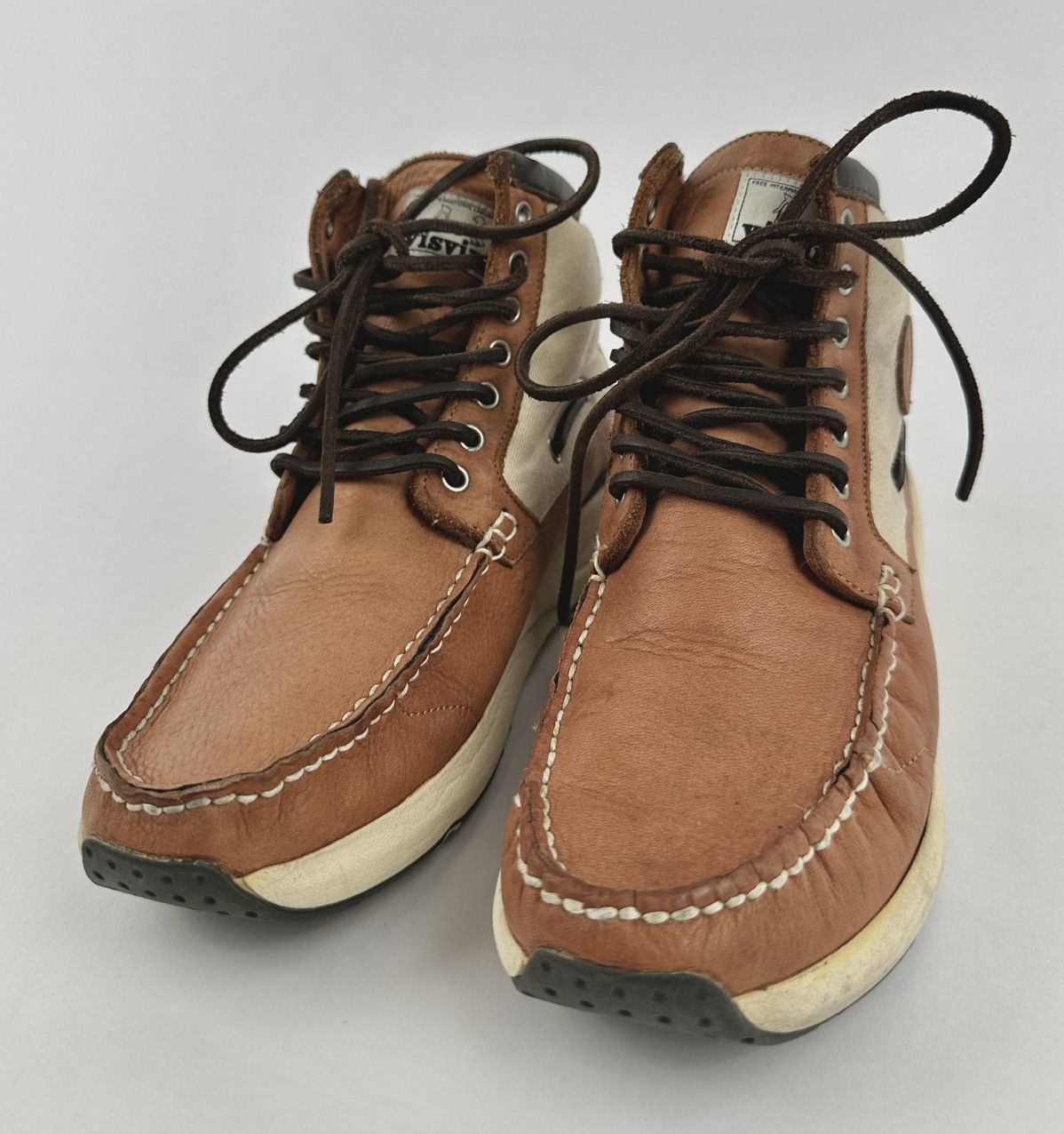 Visvim Visvim - High-top Leather Sneaker Size US 8 / EU 41 - 5 Thumbnail
