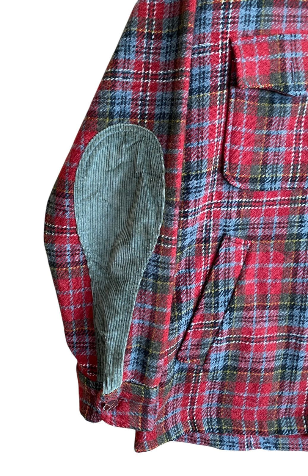 Pendleton Rare Vintage Lobo By Pendelton Checkered Wool Hoodie 1970s Size US XL / EU 56 / 4 - 8 Thumbnail