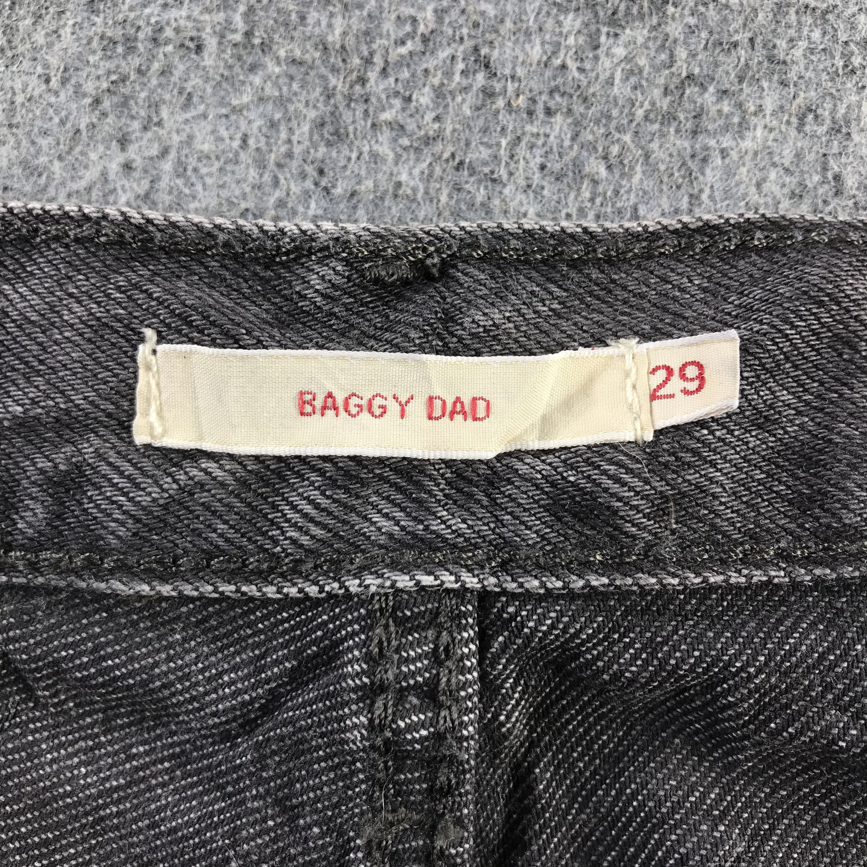 Levi's Vintage Y2K Levis Jeans Faded Black Wide Legs Denim KJ3388 Size US 29 - 11 Thumbnail
