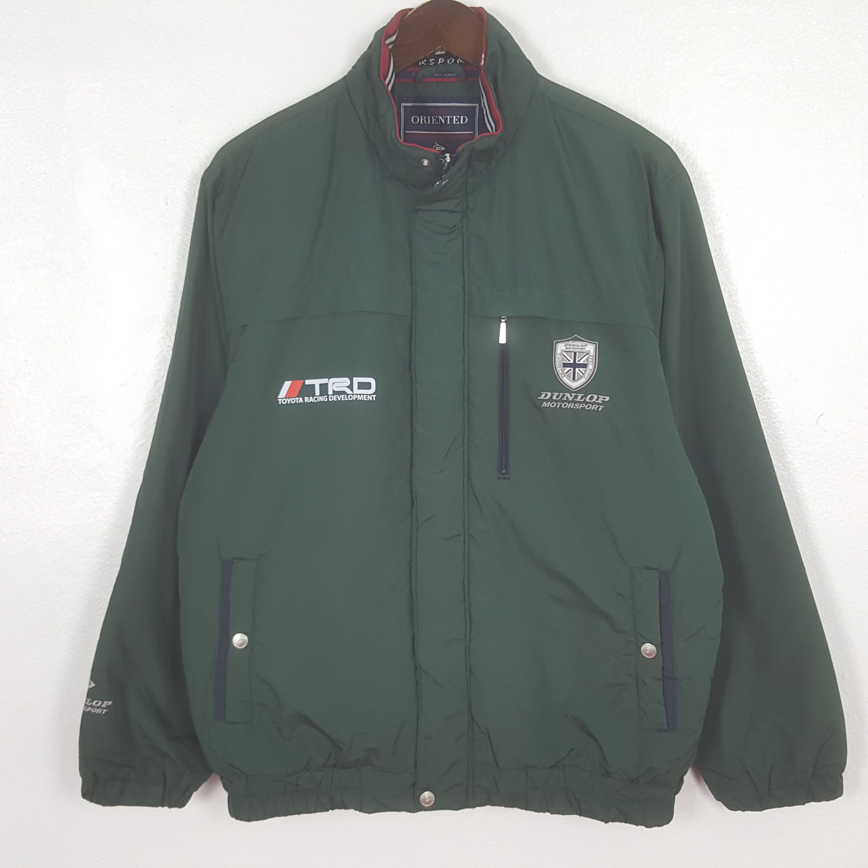 Japanese Brand Vintage Dunlop x Custom Toyota Racing Sport Jacket Size US M / EU 48-50 / 2 - 3 Thumbnail