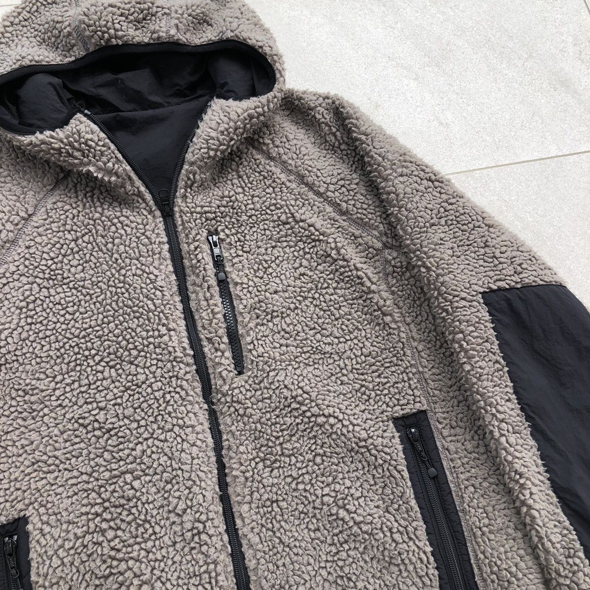 United Arrows United Arrow Fleece Reversible With Hoodie Jacket Size US L / EU 52-54 / 3 - 7 Thumbnail