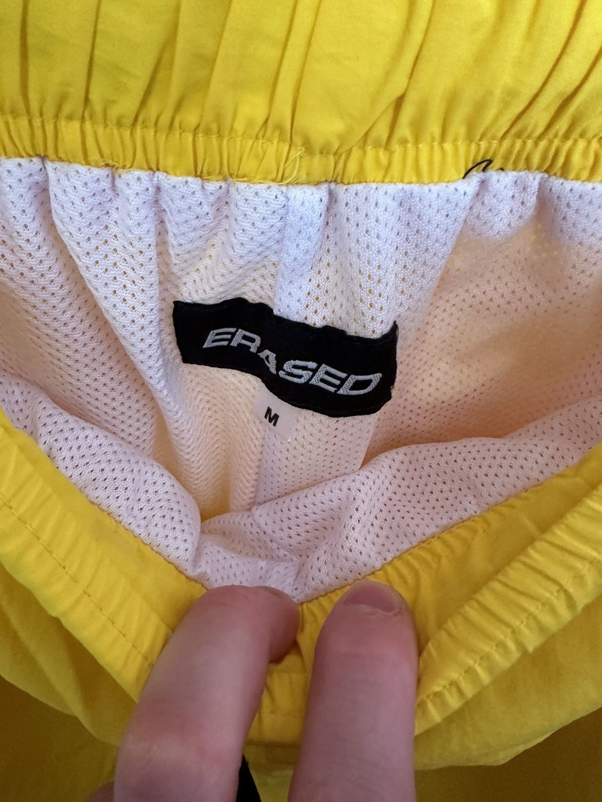 Erased Project Erased Project - Nylon pant - Medium - Yellow Size US 32 / EU 48 - 3 Thumbnail