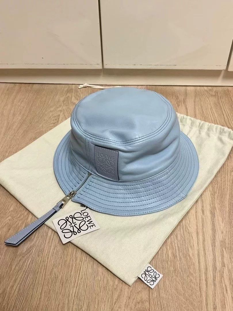 Loewe LOEWE Leather Bucket Hat Size ONE SIZE - 1 Preview