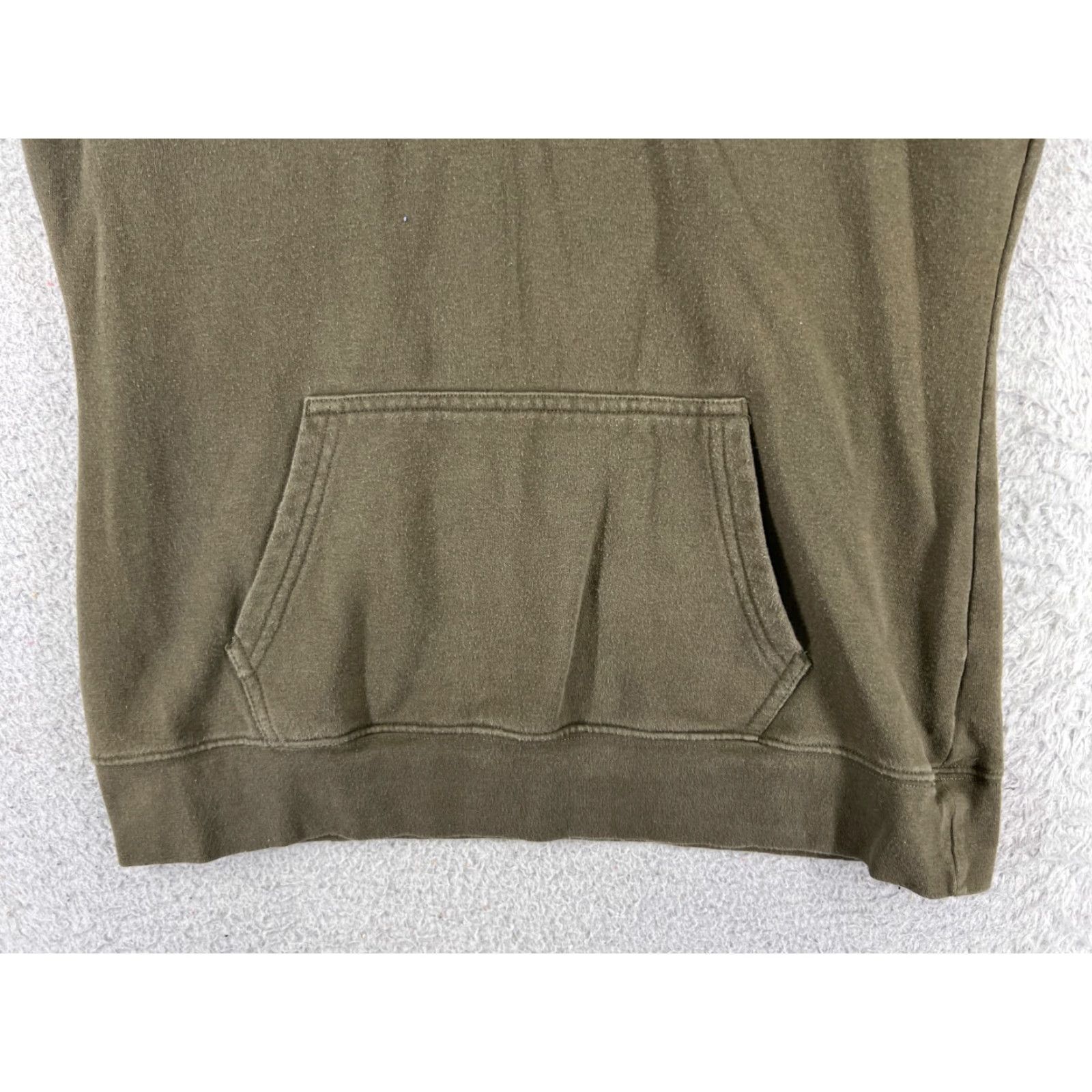 The North Face The North Face Hoodie Womens M Green Logo Pocket Read Sweater Pullover Crew Neck Jersey Cotton Blend Size M / US 6-8 / IT 42-44 - 5 Thumbnail