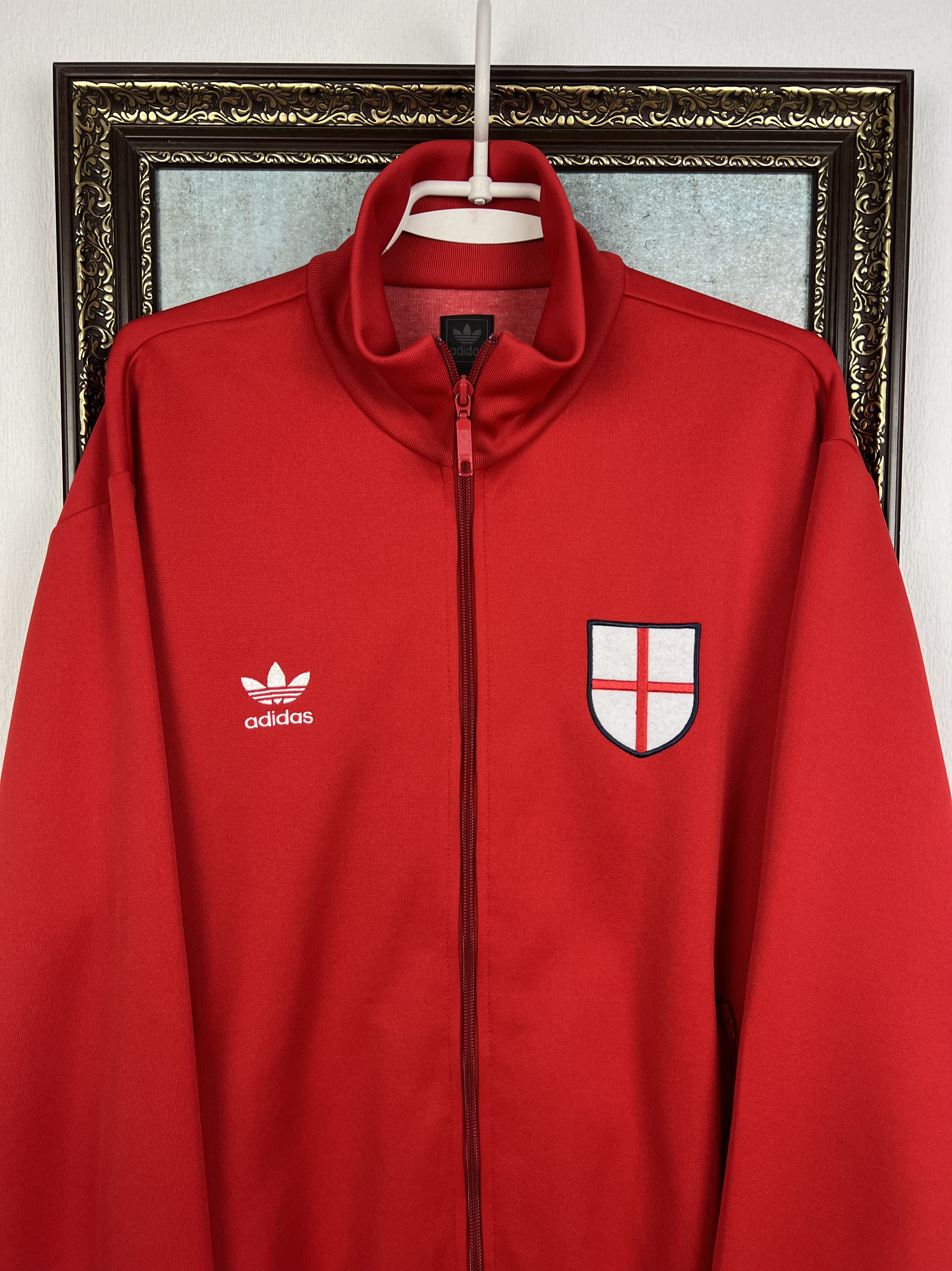 Adidas Adidas Originals England Football Jacket Track Top World Cup Size US L / EU 52-54 / 3 - 2 Thumbnail