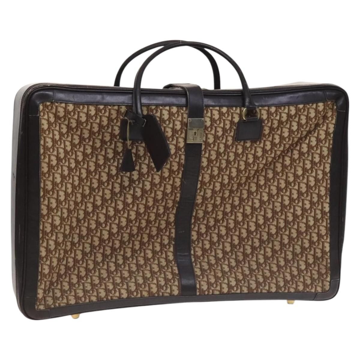 Dior DIOR Trotter Canvas Suitcase Brown Size ONE SIZE - 1 Thumbnail