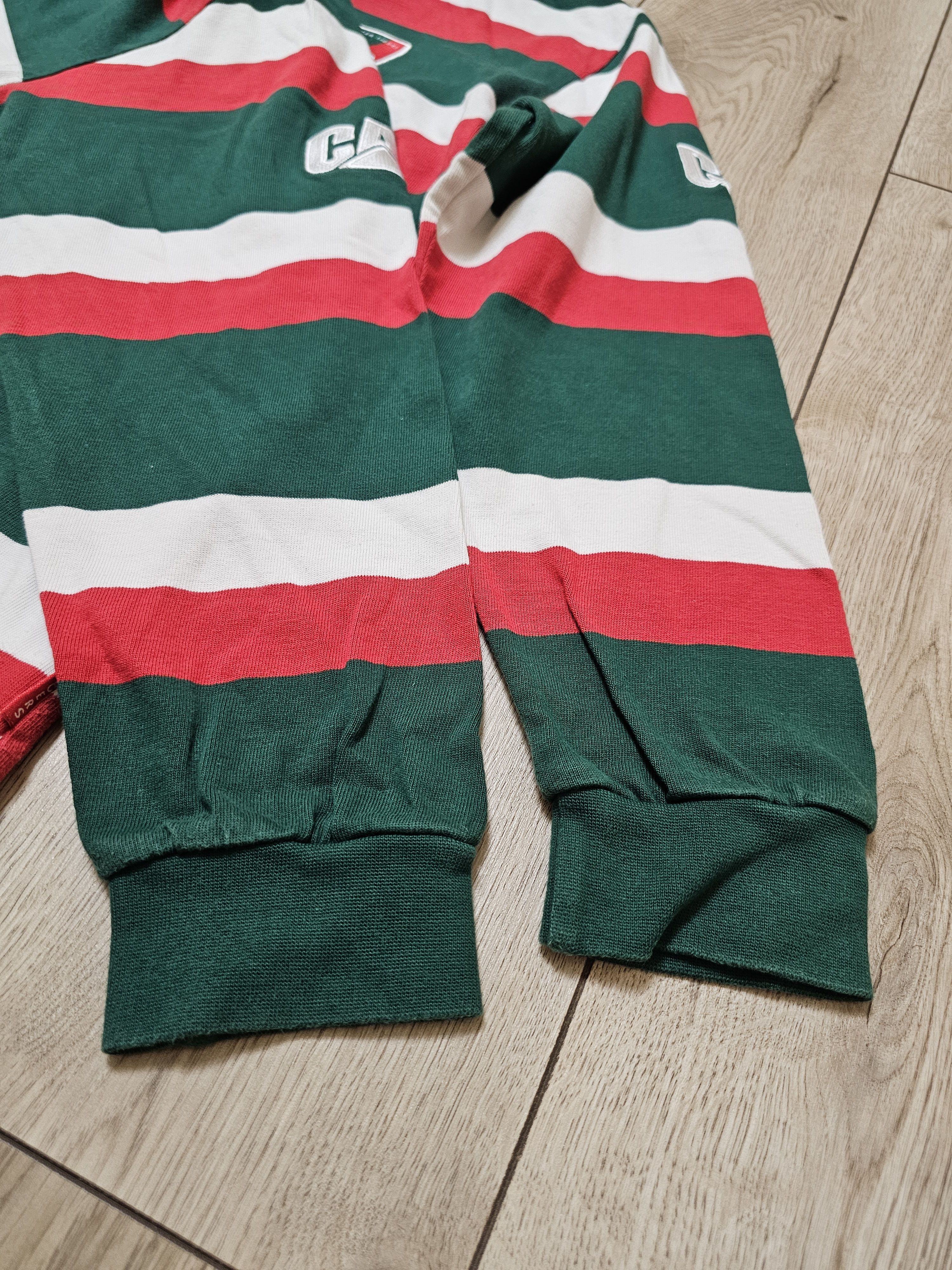 Cotton Traders LEICESTER TIGERS VINTAGE LONG RUGBY JERSEY ENGLAND RUGBY Size US L / EU 52-54 / 3 - 5 Thumbnail