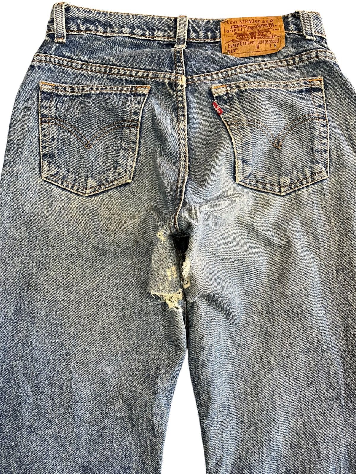 Levi's Vintage Levi’s 517 Low Rise Bootcut Denim Size US 29 - 6 Thumbnail