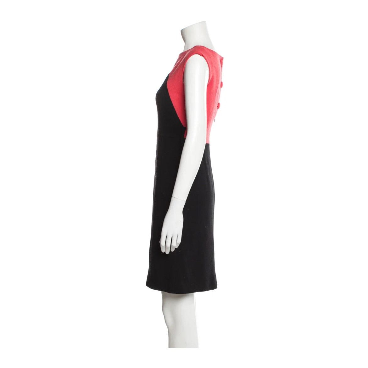MILLY Milly Ella Belted Colorblock Knee Length Sheath Dress Size M / US 6-8 / IT 42-44 - 9 Thumbnail