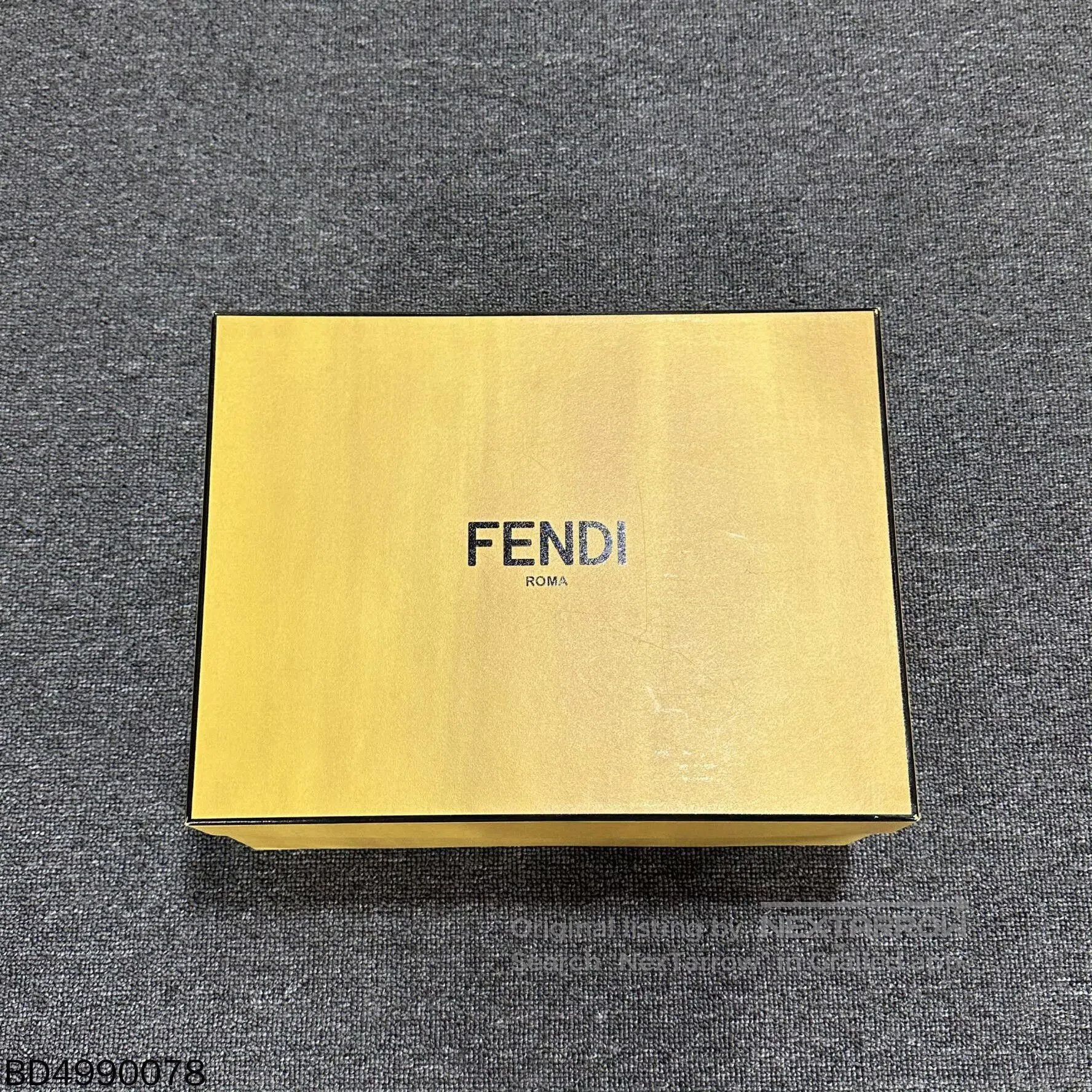 Fendi fendi houndstooth patterned sneakers in wine color. Size US 9 / EU 42 - 8 Thumbnail