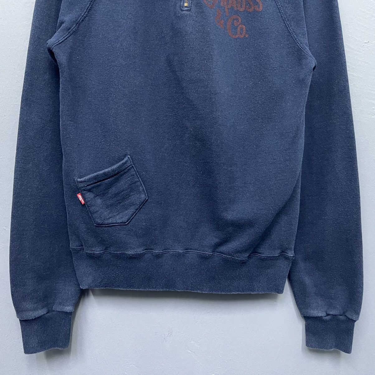 Levi's Vintage Levis Red Tab Quarter Zip Sweatshirt Size US M / EU 48-50 / 2 - 4 Thumbnail