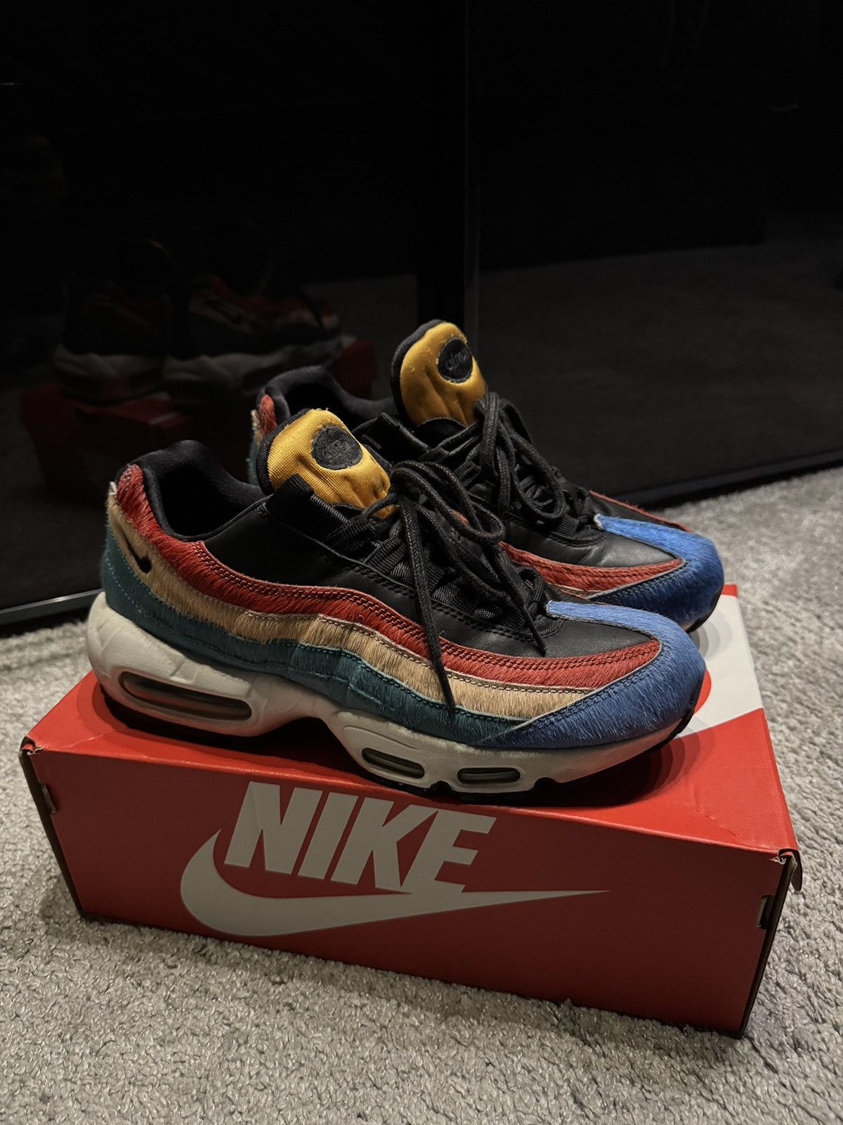 Nike Nike Air Max 95 Multicolour Pony Fur Pack Size US 8.5 / EU 41-42 - 6 Thumbnail