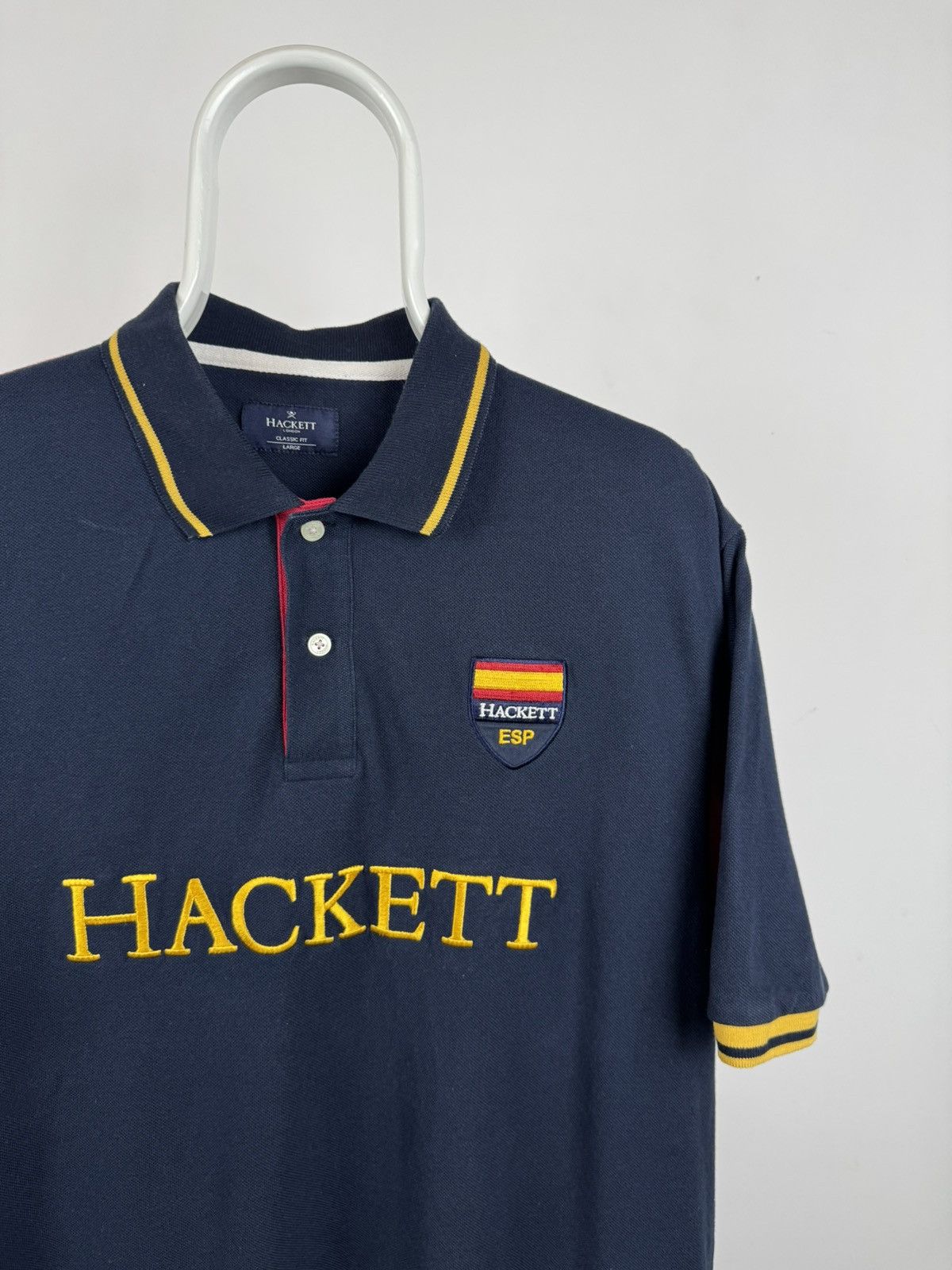 Hackett Hackett Spain National Team Polo Size US L / EU 52-54 / 3 - 2 Thumbnail