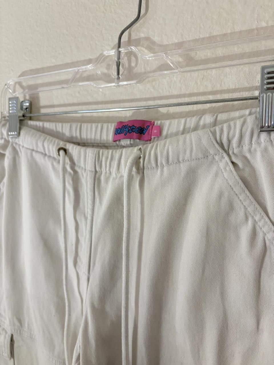 Other edikted white cargo pants S Size 27" / US 4 / IT 40 - 4 Thumbnail