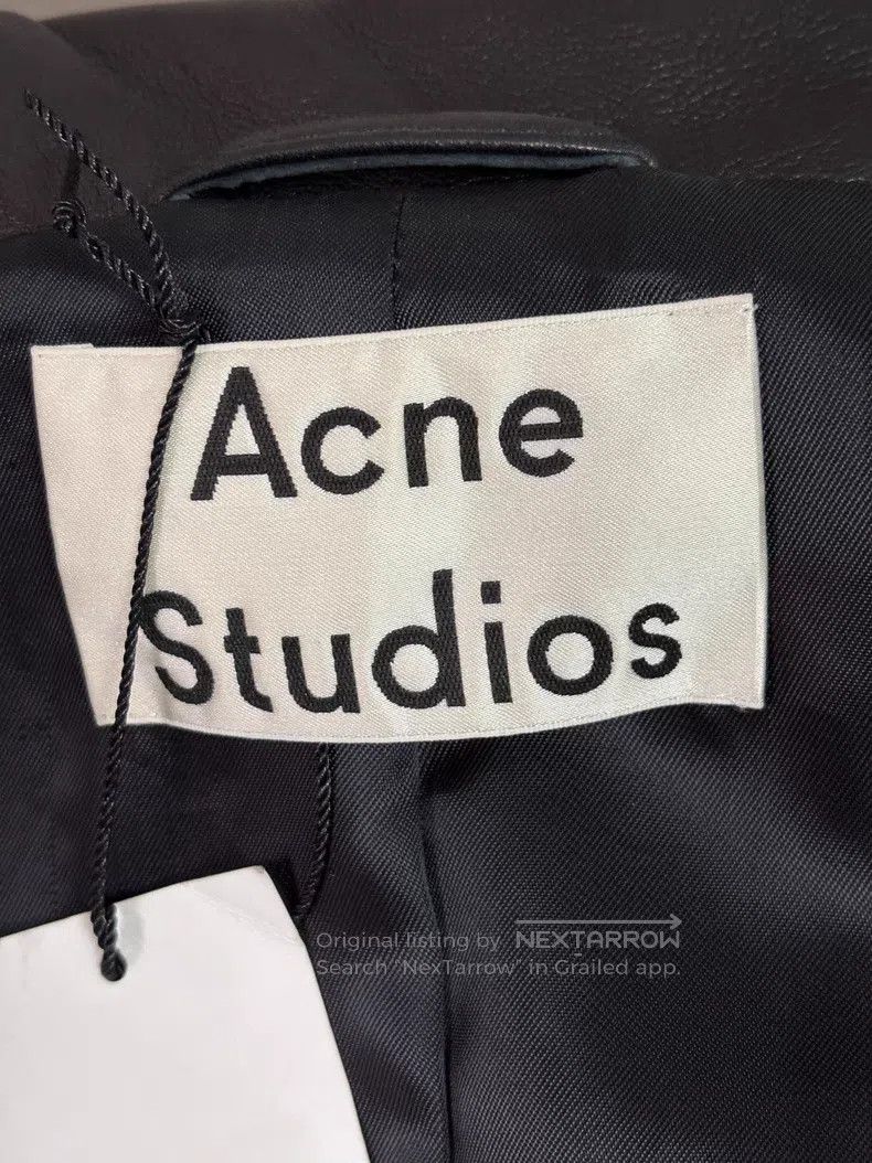 Acne Studios Acne Studios Women's Leather Jacket Size XXS / US 00 / IT 34 - 7 Thumbnail