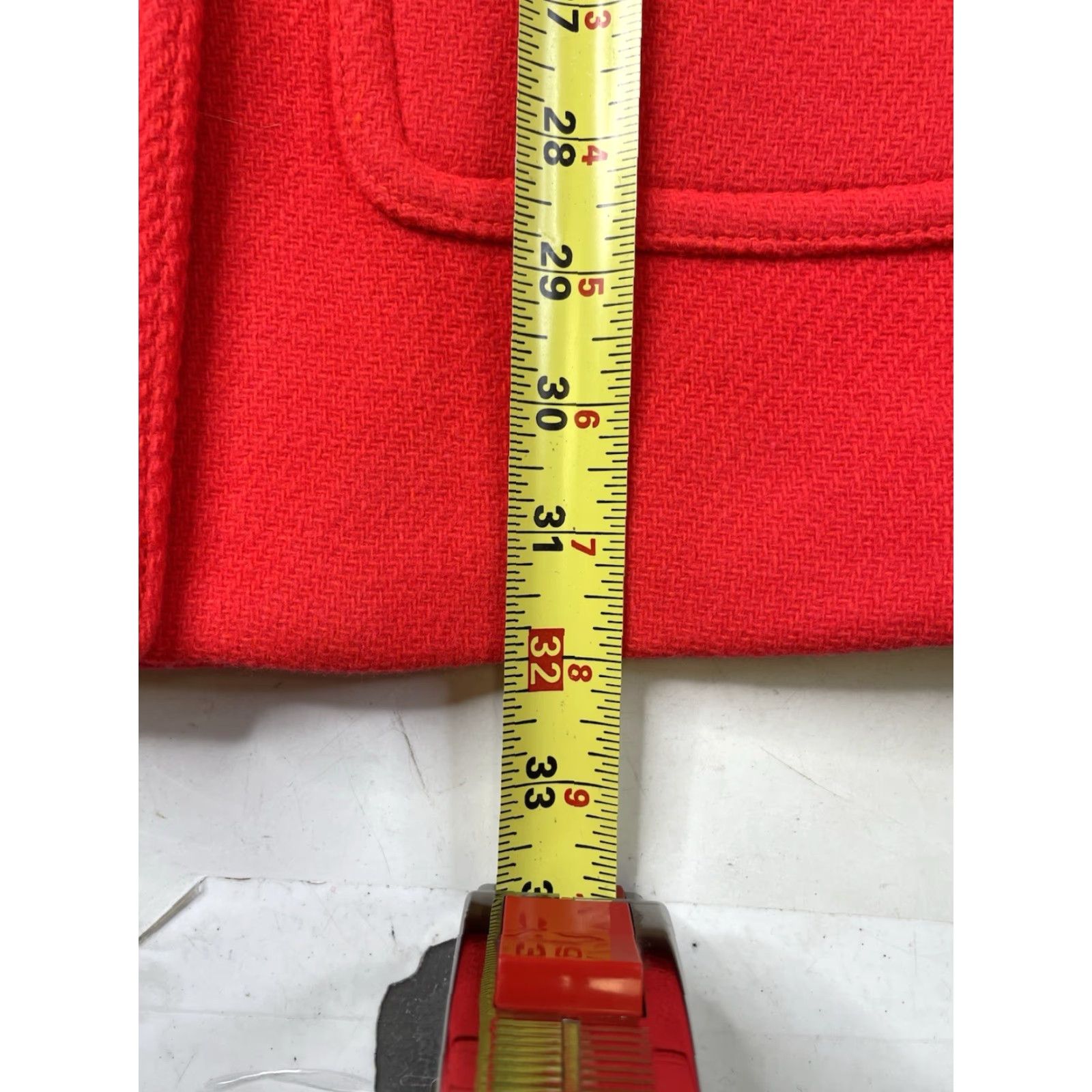 J.Crew VINTAGE J.CREW Chateau Parka Wool Coat Fur Hood Red 2 Women Coat Parka Wool Fur Lined Zipper Pockets Modern Classic 90s Ski Size XS / US 0-2 / IT 36-38 - 4 Thumbnail