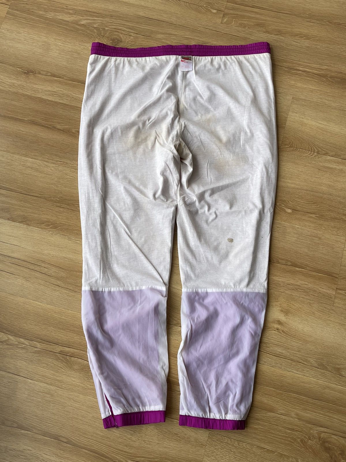 Nike 80s Vintage Nike Swoosh Baggy Track Pants Size L Size US 40 / EU 56 - 22 Thumbnail