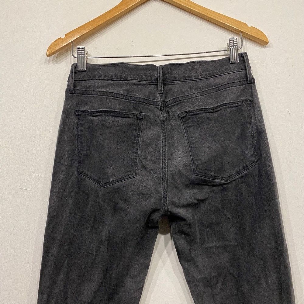 Frame Frame denim Le High Flare Tierra Black Western Boho Jeans Size 27" / US 4 / IT 40 - 4 Thumbnail