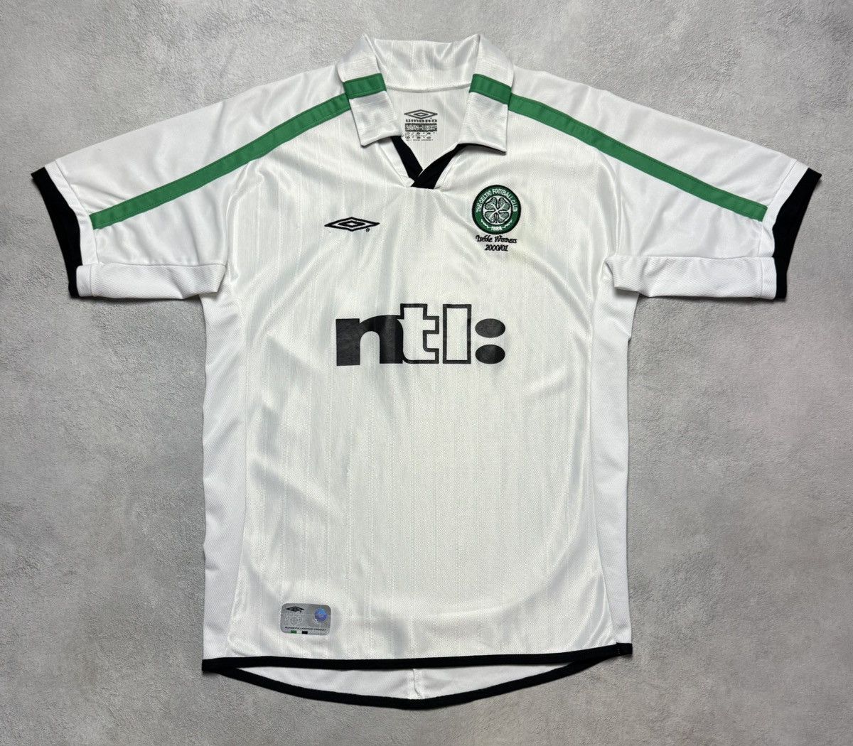 Celtic 2001 2002 Away Football Shirt Soccer Jersey Umbro