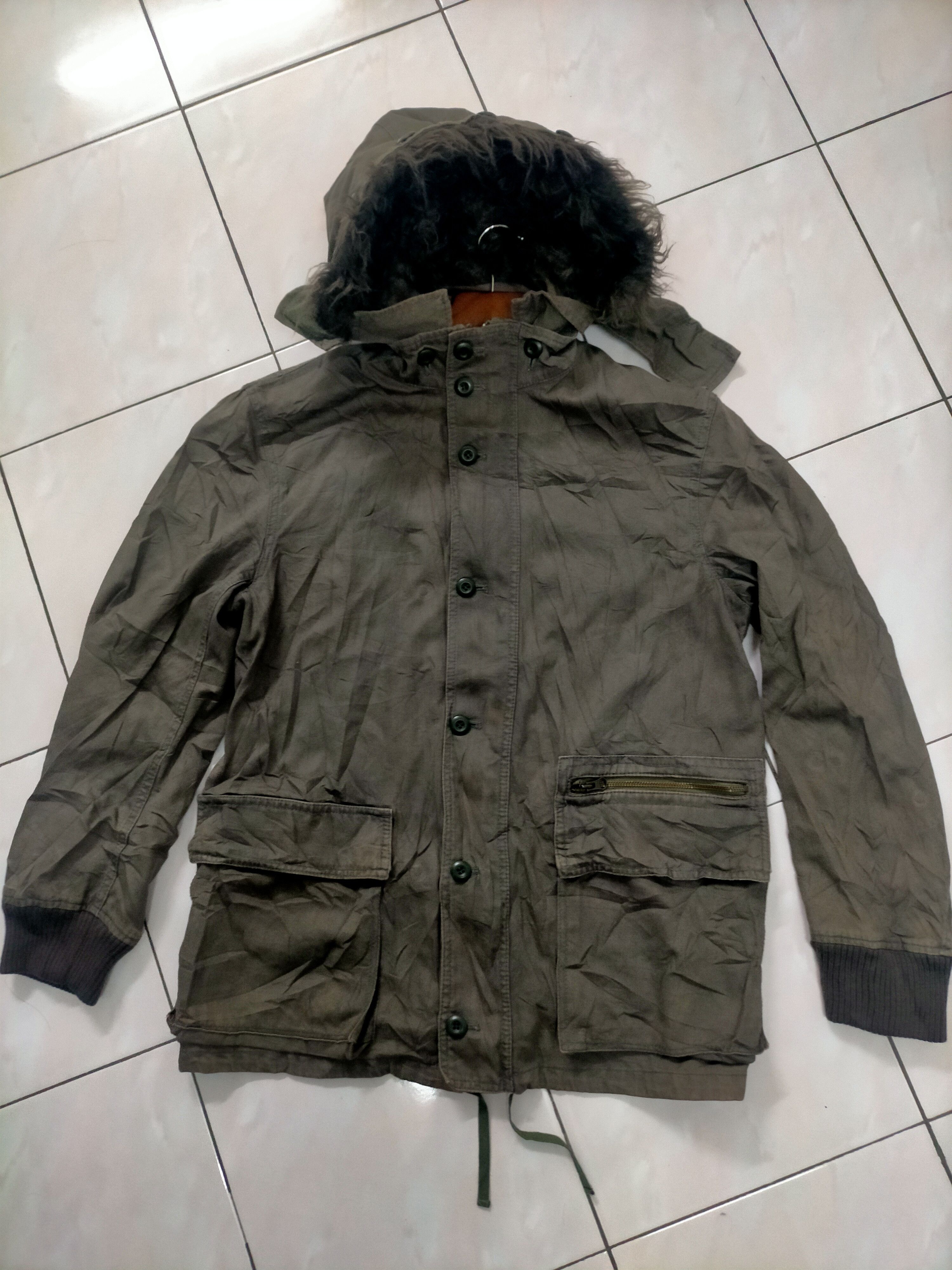 Japanese Brand × PPFM Vintage PPFM Military Parka Fur Jacket Size US L / EU 52-54 / 3 - 2 Thumbnail