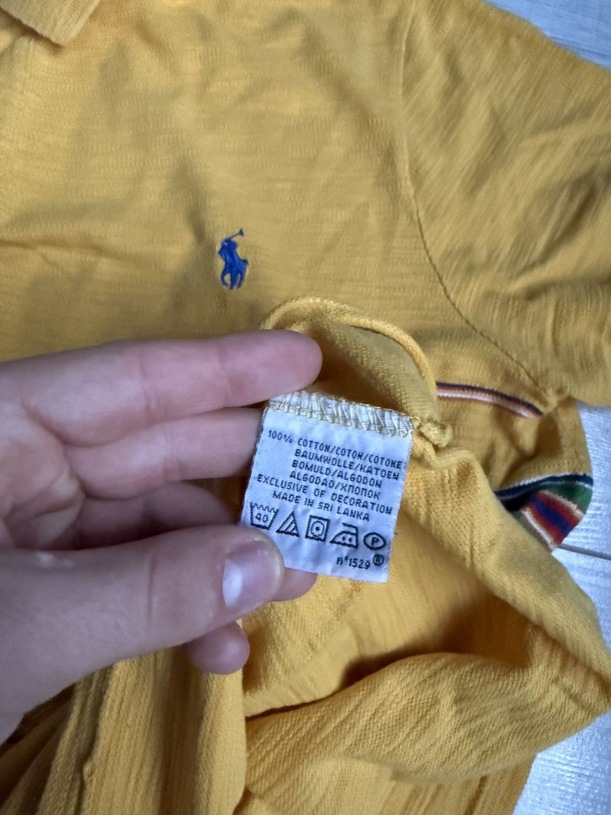 Polo Ralph Lauren × Vintage Vintage Polo Ralph Lauren 90’s Shirt striped polo Size US XL / EU 56 / 4 - 4 Thumbnail