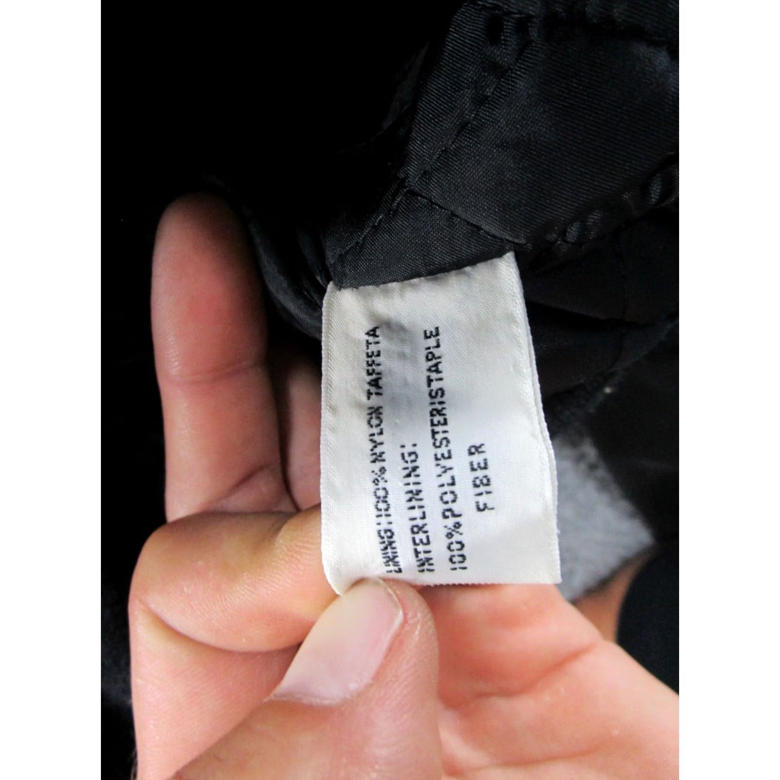 Yamaha VTG Yamaha Leather Jacket Mens Black Moto Bomber Quilted Lined Elbow Patch Size 46 Size US S / EU 44-46 / 1 - 4 Thumbnail