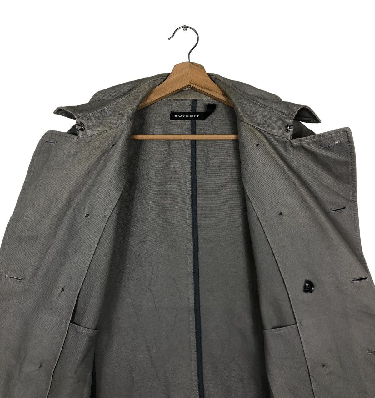 Issey Miyake 🔥VINTAGE BIKER JACKET ROBED BONDAGE DESIGN BOYCOTT JAPAN Size US M / EU 48-50 / 2 - 14 Thumbnail