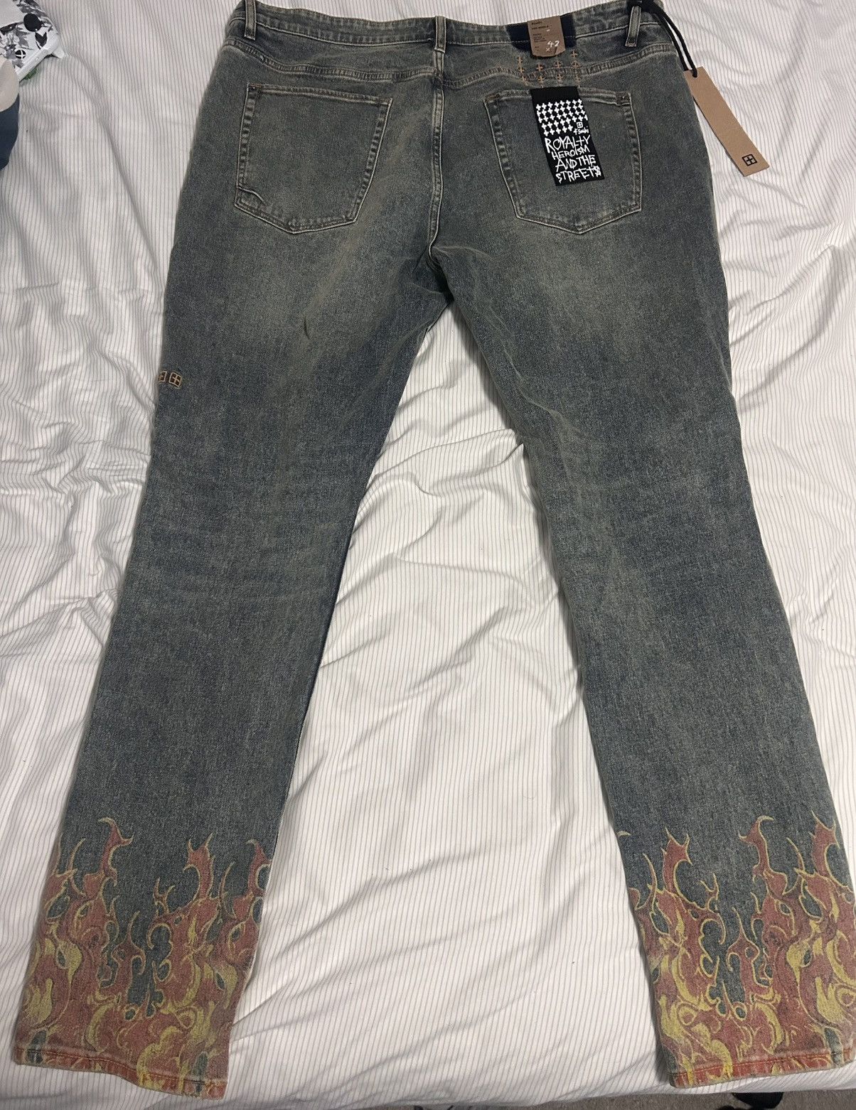 Ksubi Ksubi Van Winkle Trashed Indigo Size US 42 / EU 58 - 1 Thumbnail