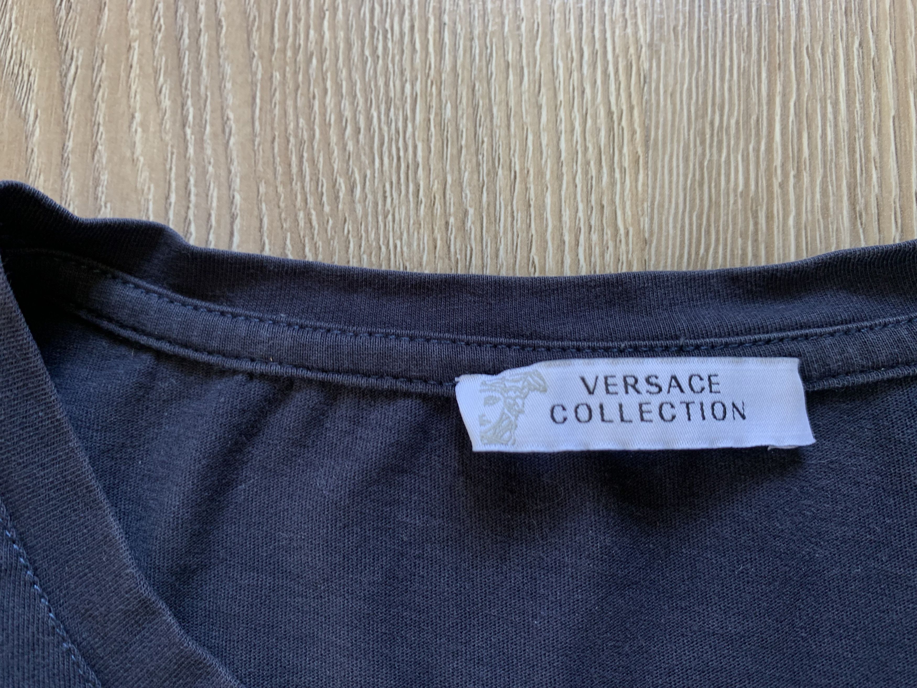 Versace × Versace Jeans Couture Versace Collection Mini Logo T-Shirt Size US S / EU 44-46 / 1 - 6 Thumbnail