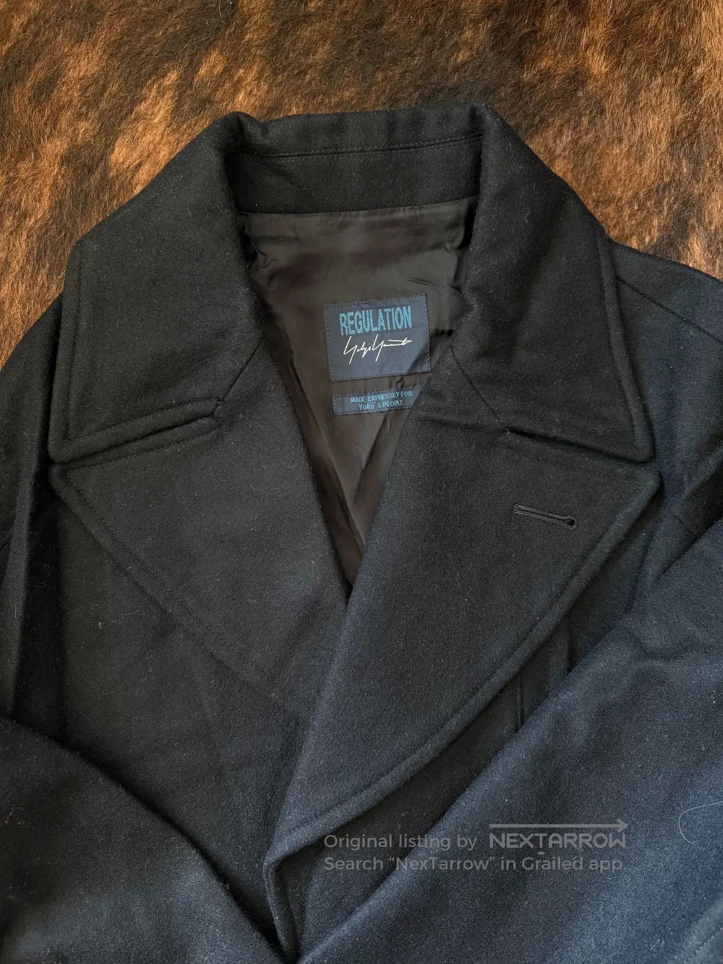 Yohji Yamamoto Yohji Yamamoto Wool Coat Size 2 Black Long. Size US M / EU 48-50 / 2 - 3 Thumbnail