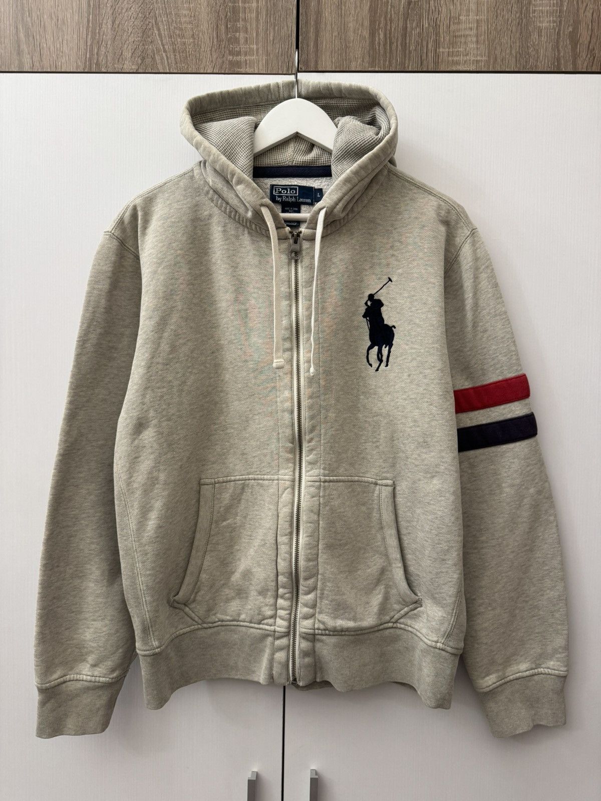 Polo Ralph Lauren × Vintage polo ralph lauren zip up hoodie big