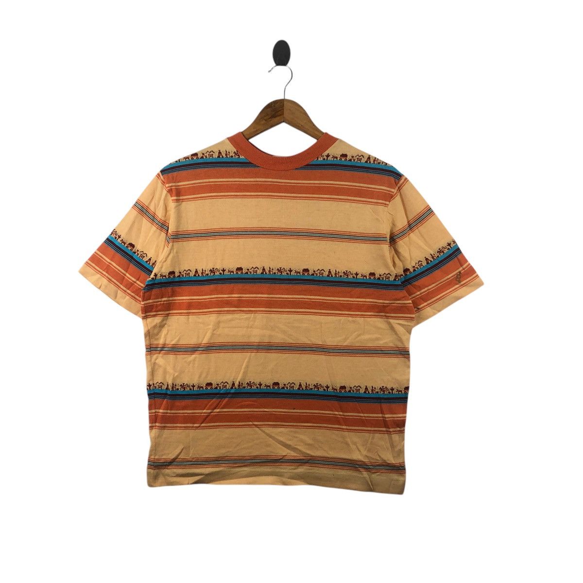 Vintage Vintage 80’ GOLDEN BREED CALIFORNIA Surf Aztec Tee Shirt Top Size US M / EU 48-50 / 2 - 1 Thumbnail