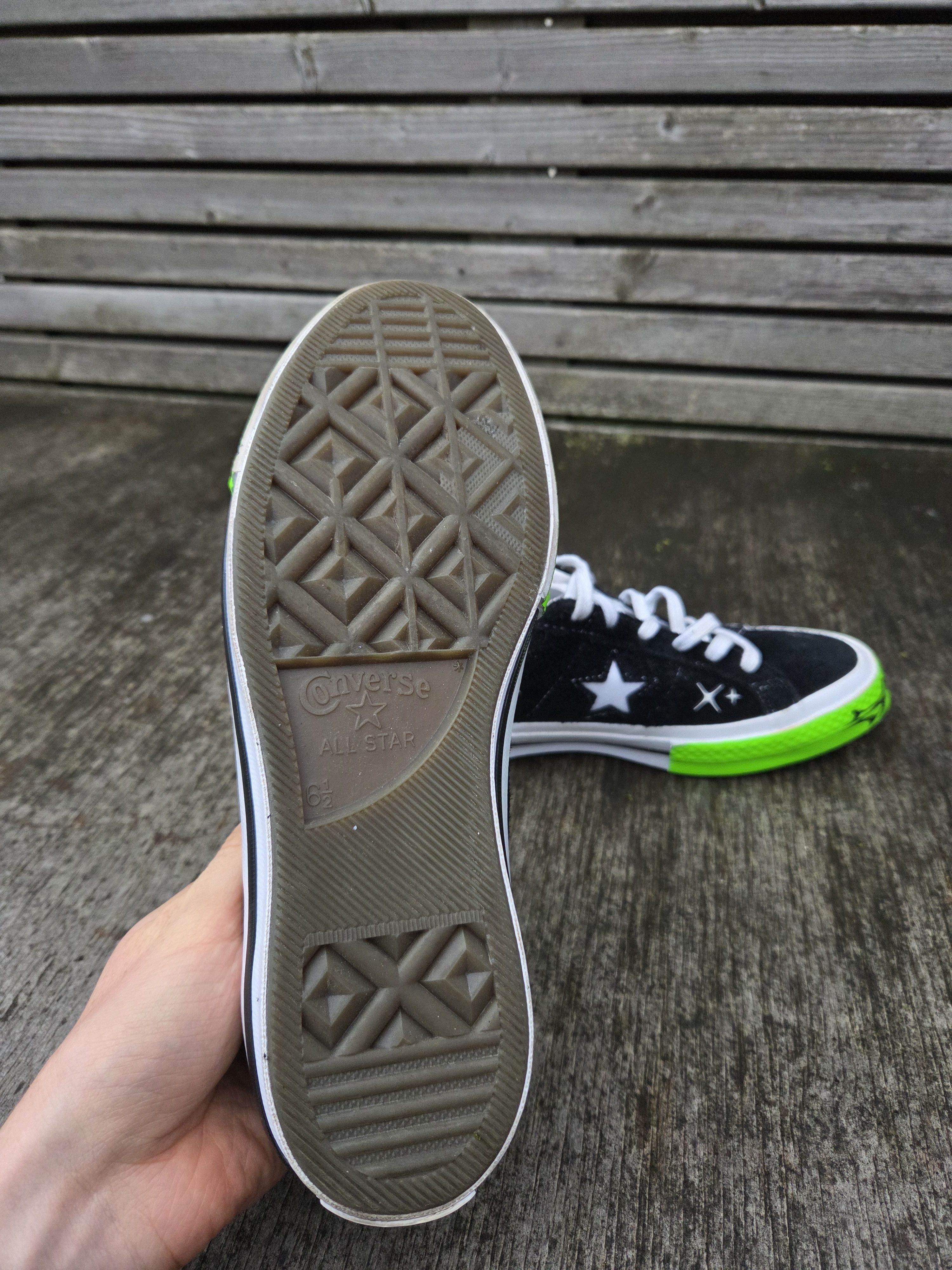 Sad Boys Sadboys Gear x Converse "Toxic" One Star Size US 6.5 / EU 39-40 - 5 Thumbnail