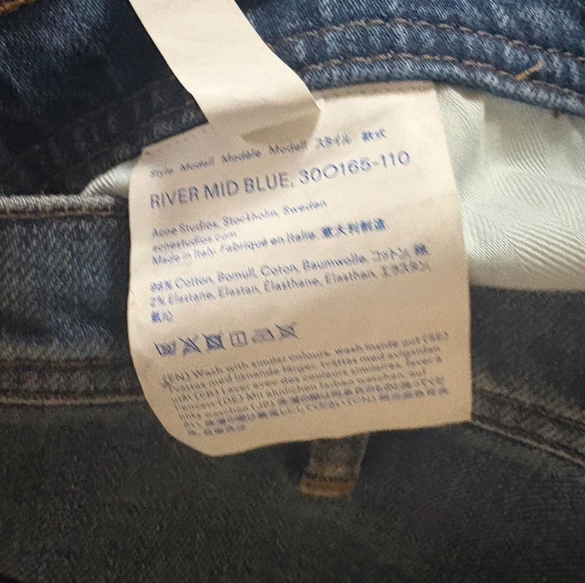 Acne Studios Acne studios jeans with cross design Size US 34 / EU 50 - 5 Thumbnail