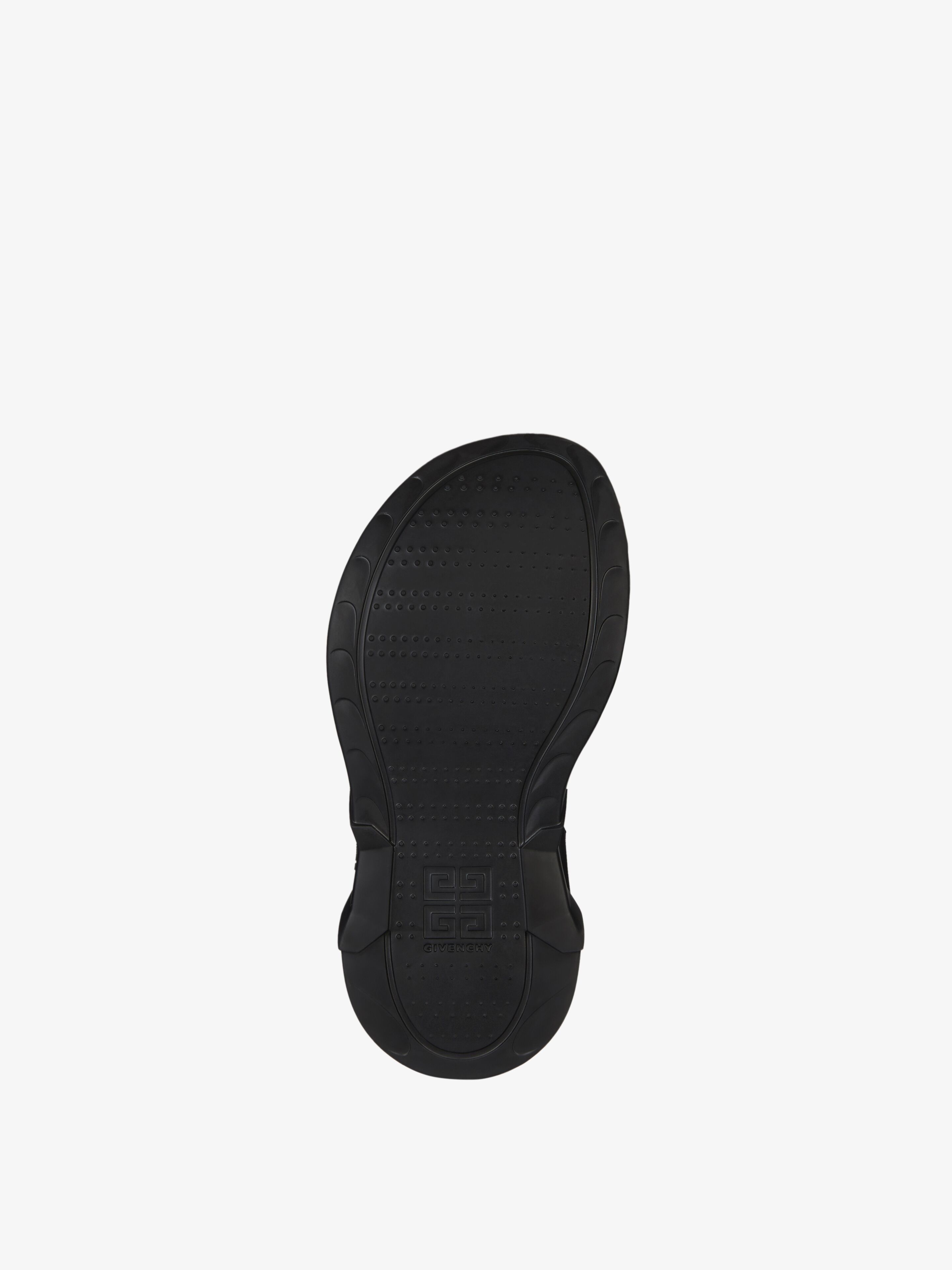 Givenchy oc11z0825 Marshmallow Wedge Sandals In Rubber in Black Size US 10 / IT 40 - 5 Thumbnail