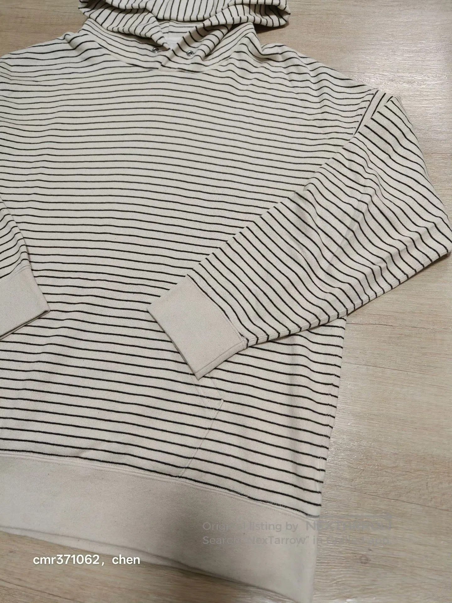 Visvim VISVIM 22SS BORDER JUMBO HOODIE. Size US L / EU 52-54 / 3 - 5 Thumbnail