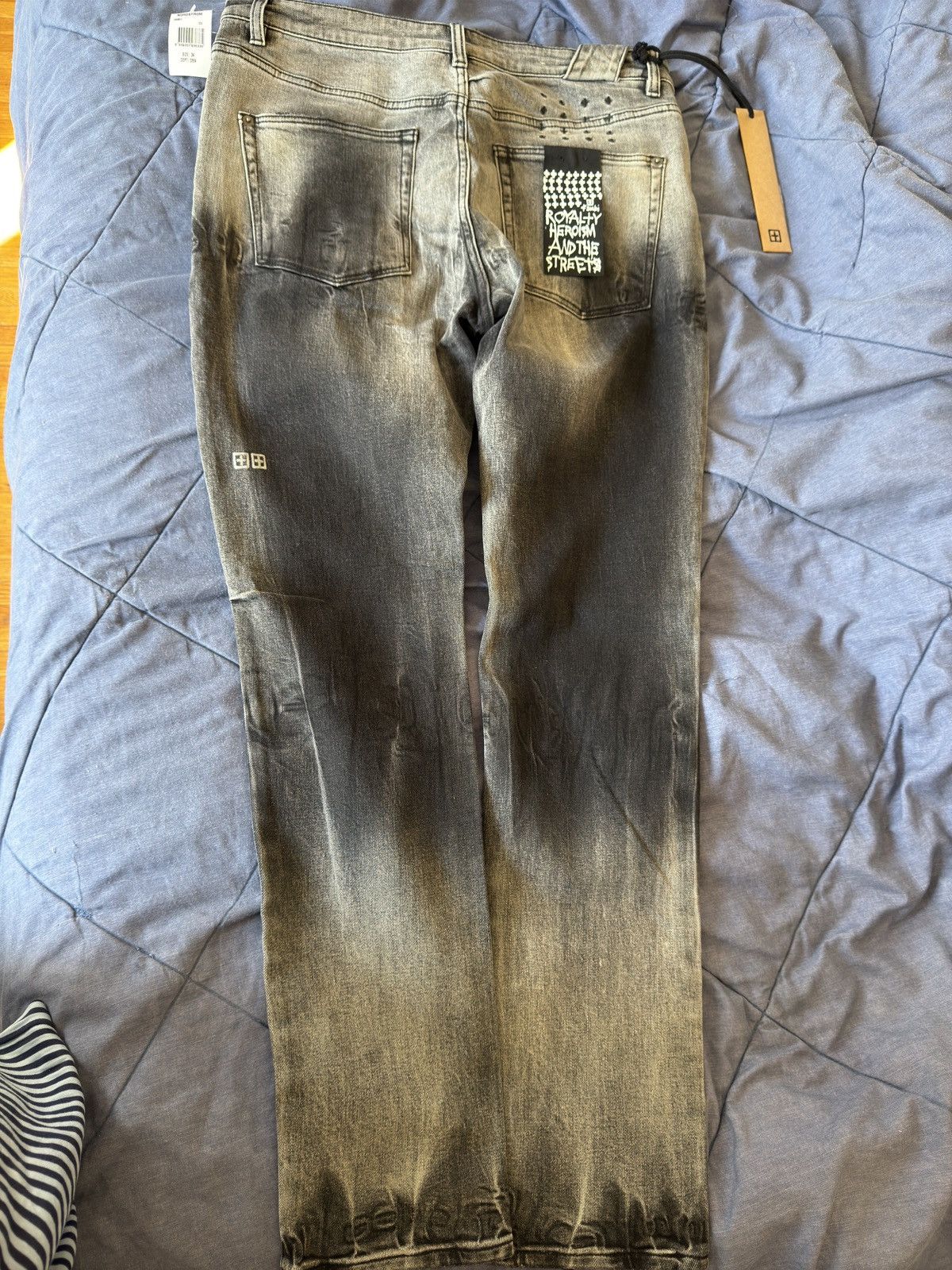 Ksubi KSUBI CHITCH SMOKE OUT JEANS Size US 34 / EU 50 - 6 Thumbnail