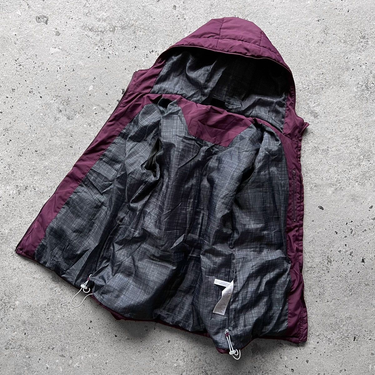 Umbro Umbro Womens Purple Long Sleeve Hooded Jacket Full Zip Size M / US 6-8 / IT 42-44 - 4 Thumbnail