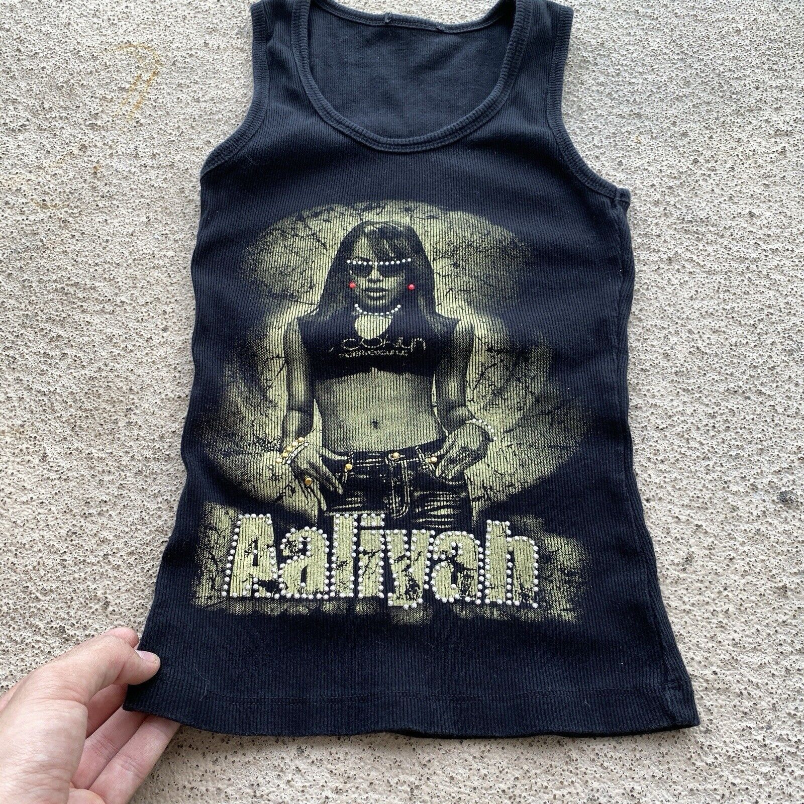 Hysteric Glamour Aaliyah 00s Hysteric Glamour Style Tank Top Cop Copine Vibe Size S / US 4 / IT 40 - 2 Thumbnail